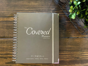 Grey: New 2021 6 month Undated Covered Planner