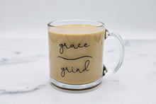 Load image into Gallery viewer, Grace Over Grind Glass Mug
